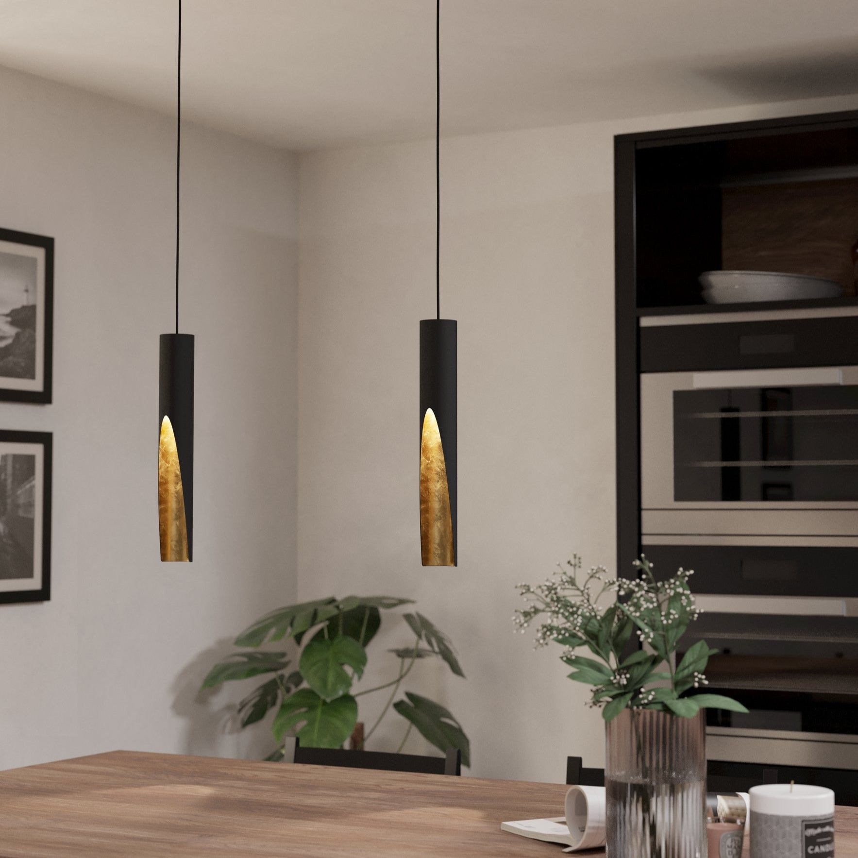 Pendul BARBOTTO Black & Gold 110CM