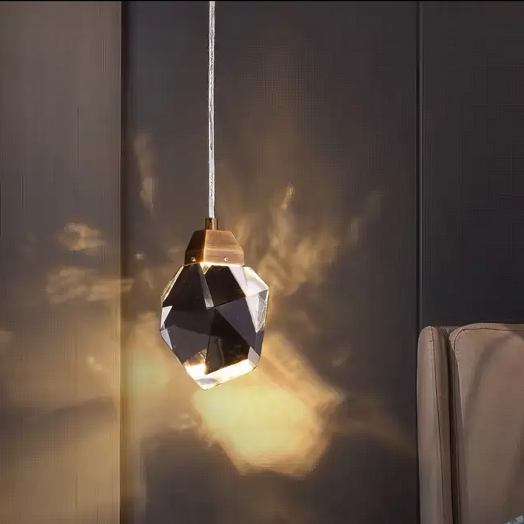 Lustra LED Luxury Crystal Flowing Diamonds