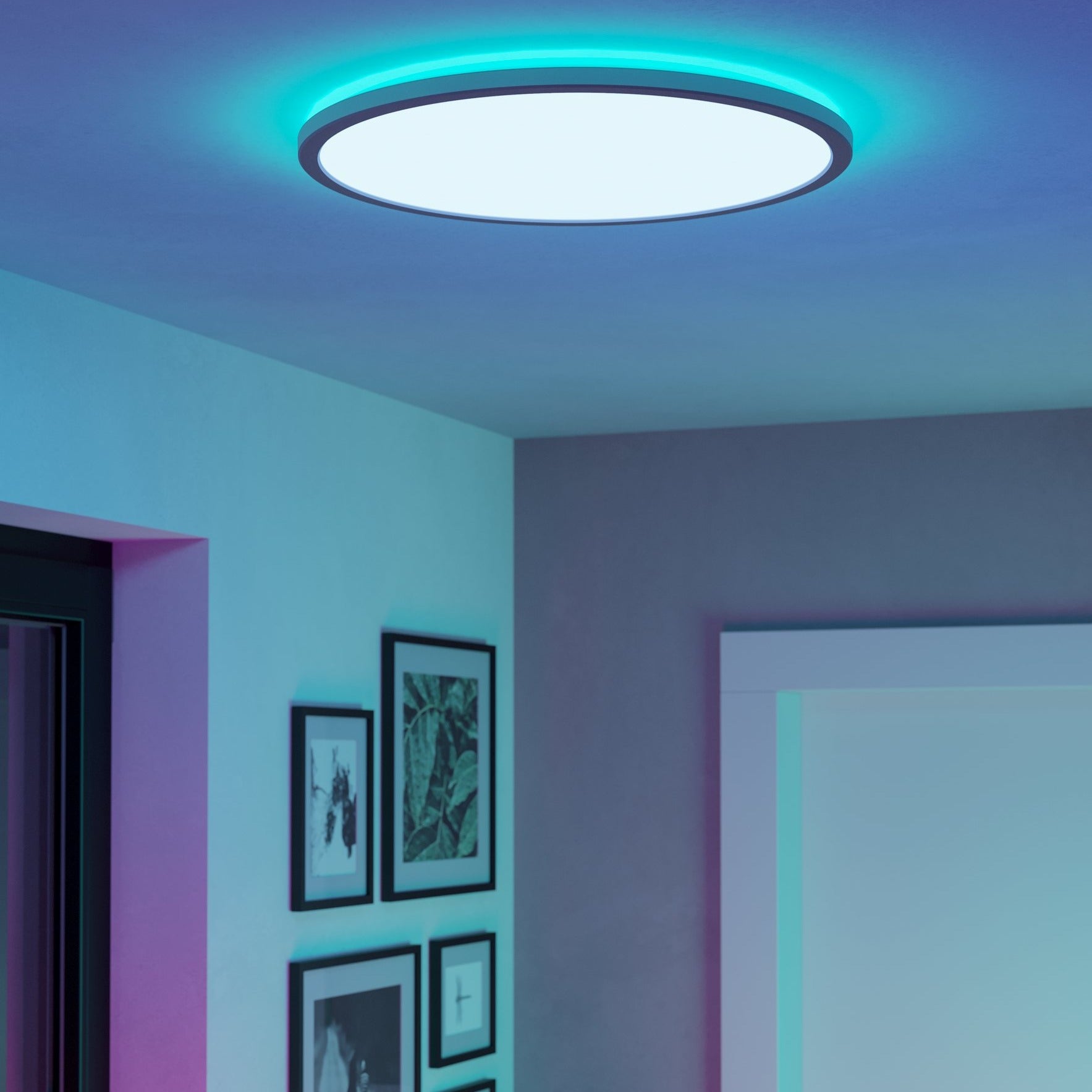 Plafoniera LED ROVITO-Z RGB-CCT Smart 30cm Echivalent 150W