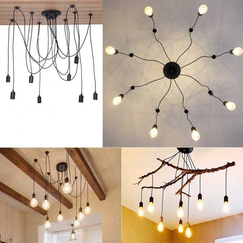 Lustra Vintage SPIDER 8xE27