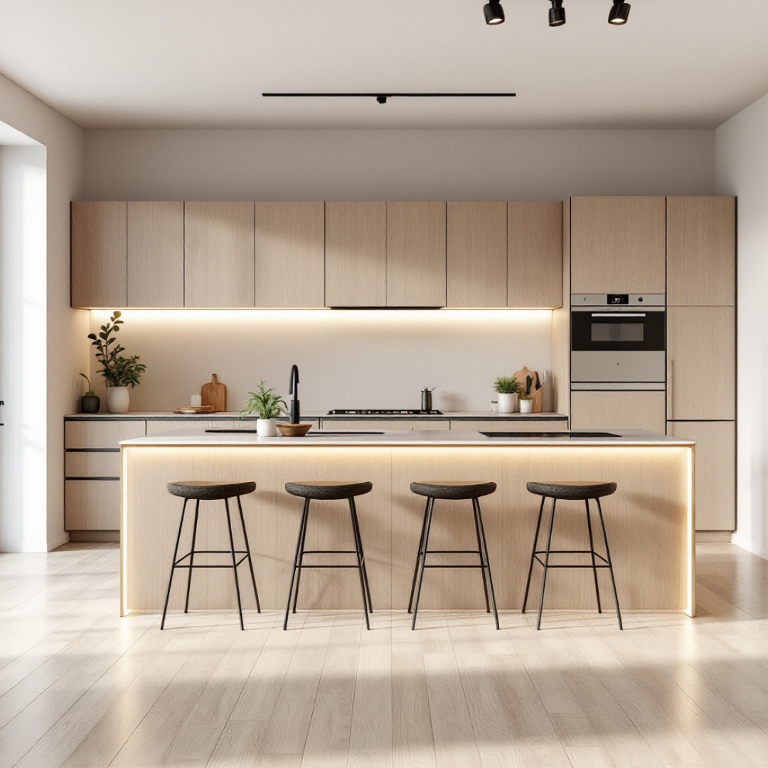 Profil Banda LED de Capat Incastrat Sub Tencuiala 2M