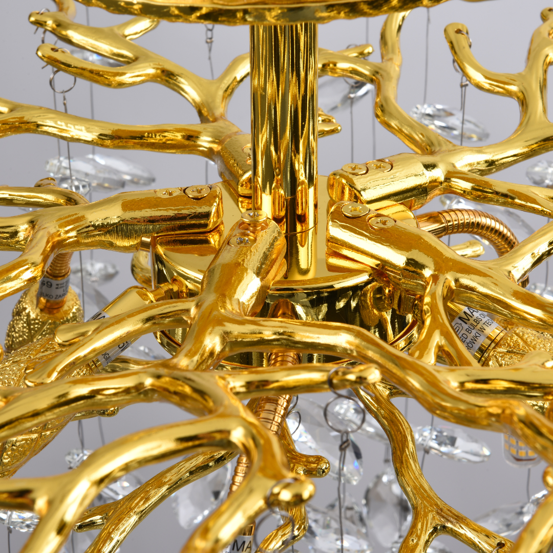 Candelabru Cristal Luxury Gold CINDY
