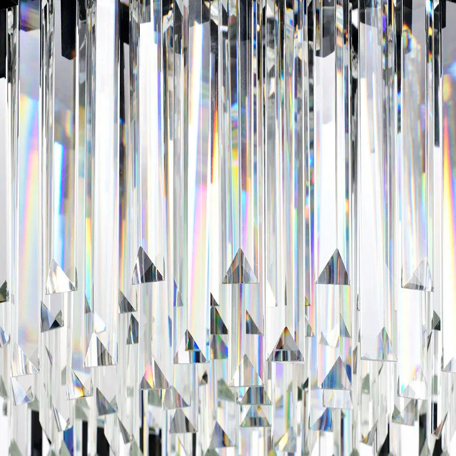 Candelabru Cristal BLACK WIDOW 800x300mm