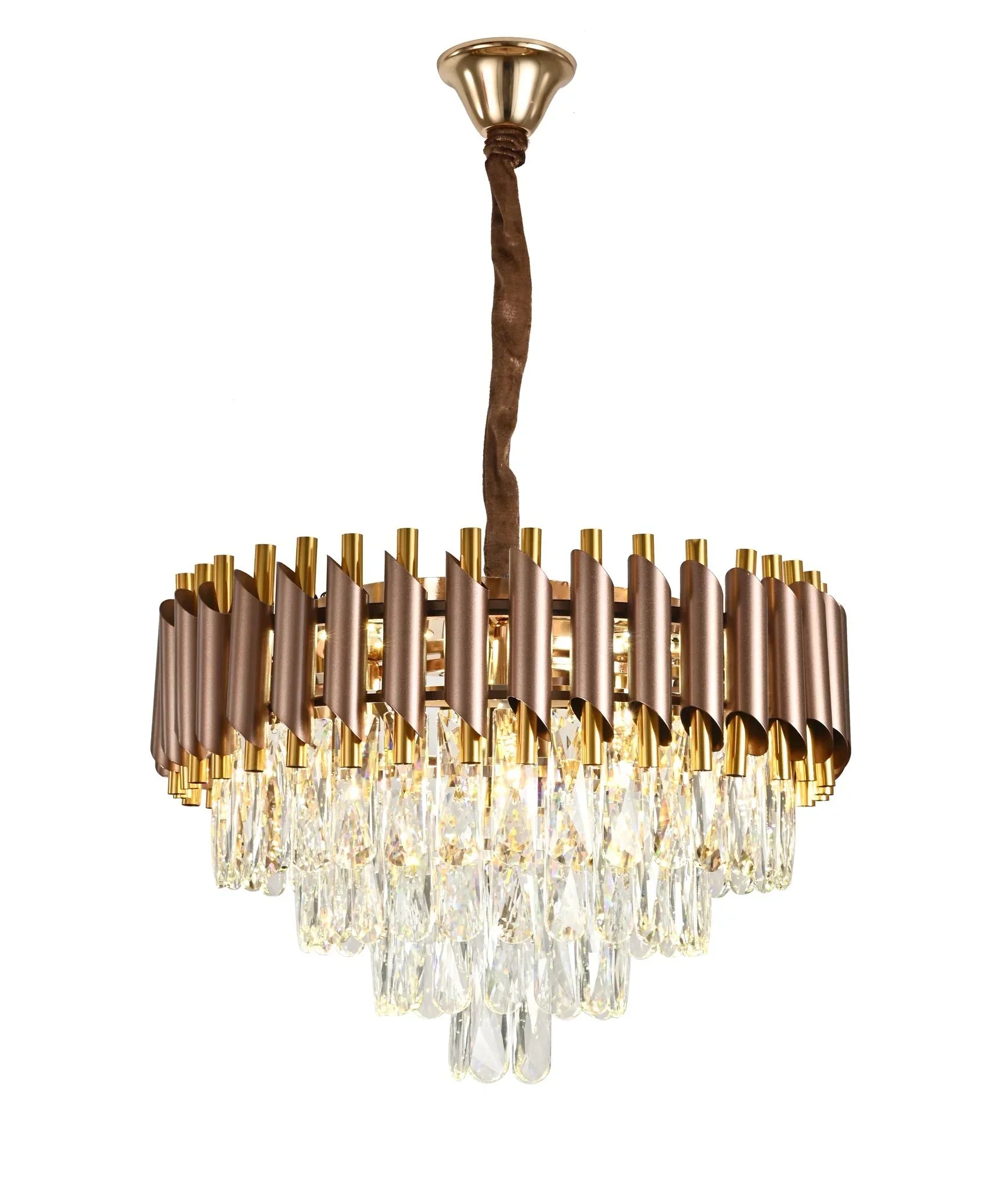 Candelabru Cristal BROWN PANTHER 500mm