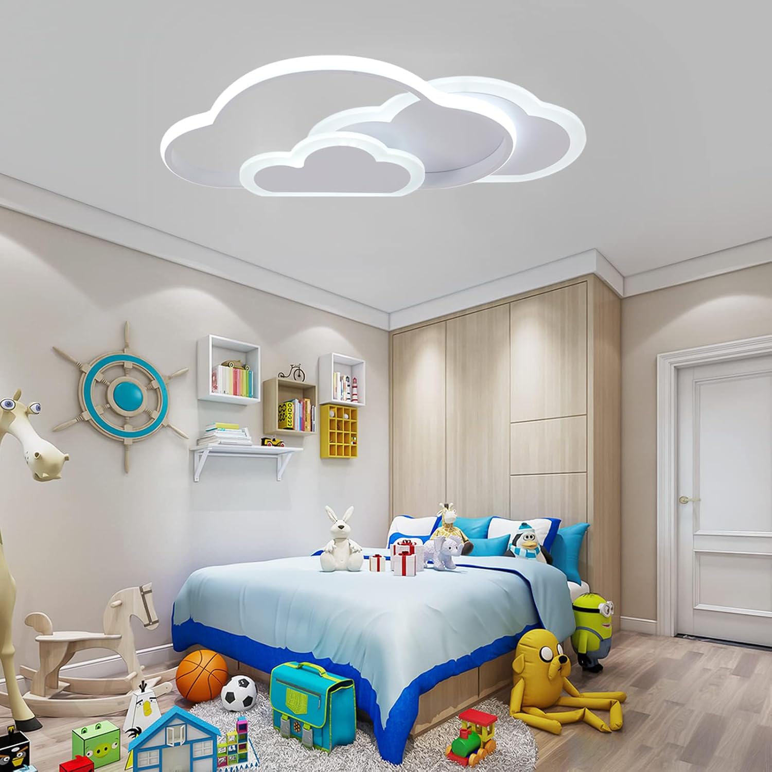 Lustra LED 86W NORISOR Echivalent 400W Telecomanda