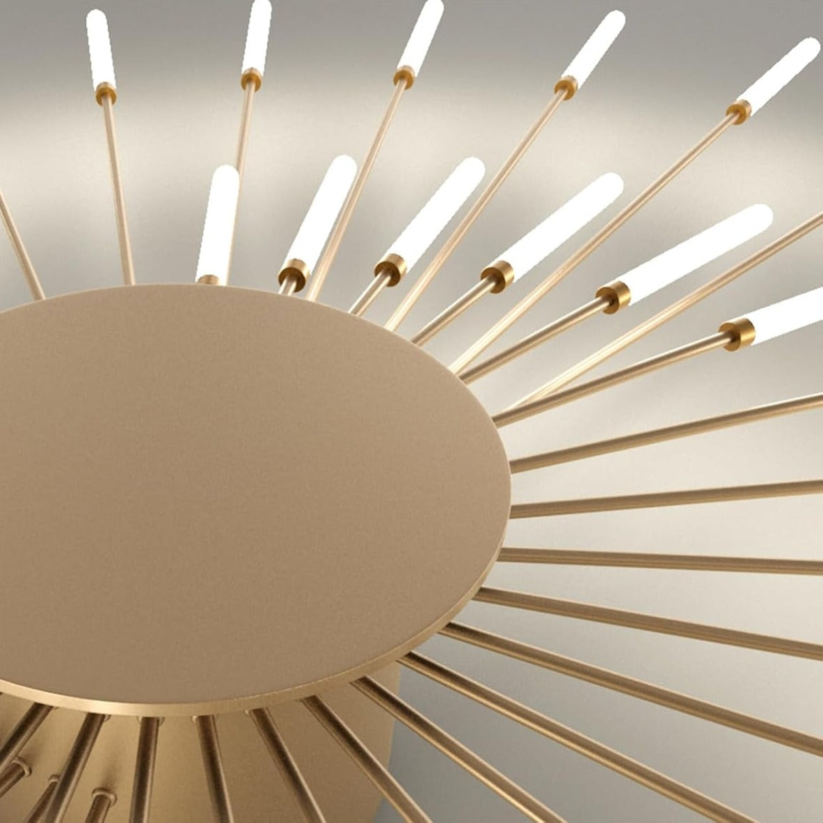 Lustra LED American Dream Gold Echivalent 300W Telecomanda