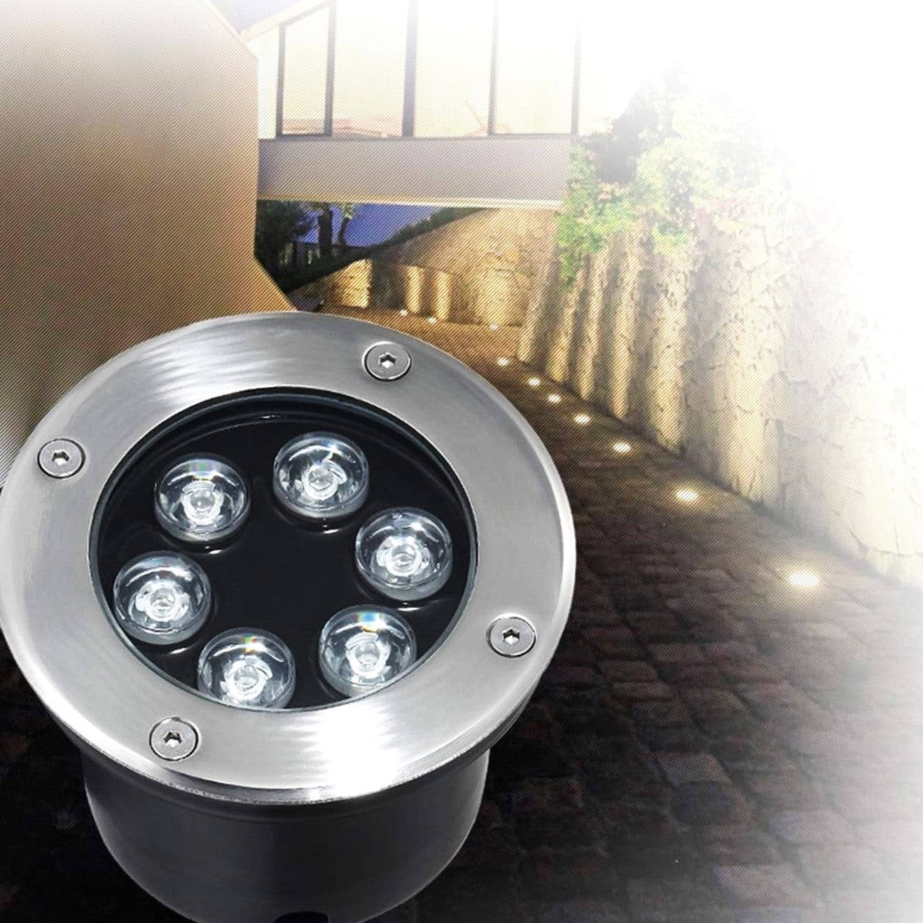 Spot LED Exterior 6W Pardoseala Incastrabil 220V