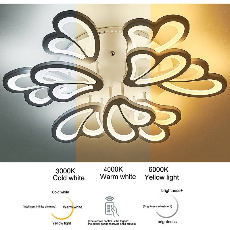 Lustra LED CLIO GRANDE Telecomanda Echivalent 800W