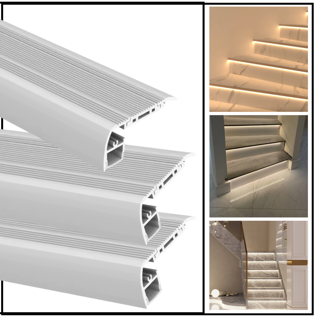 Profil Banda LED Aluminiu Pentru Trepte 2 Metri