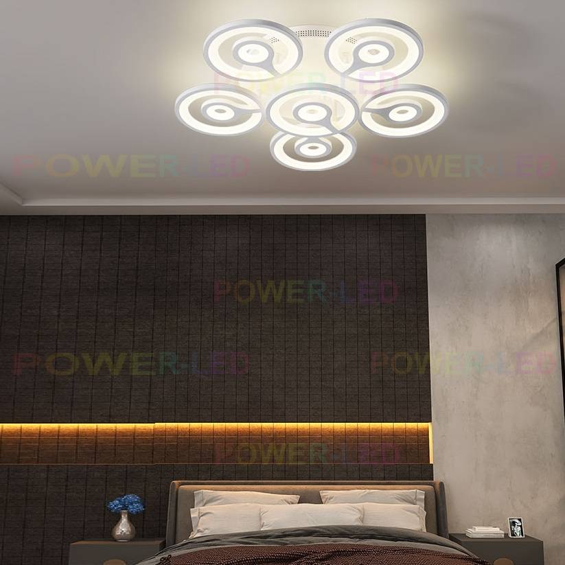 Lustra LED 204W EYES Telecomanda