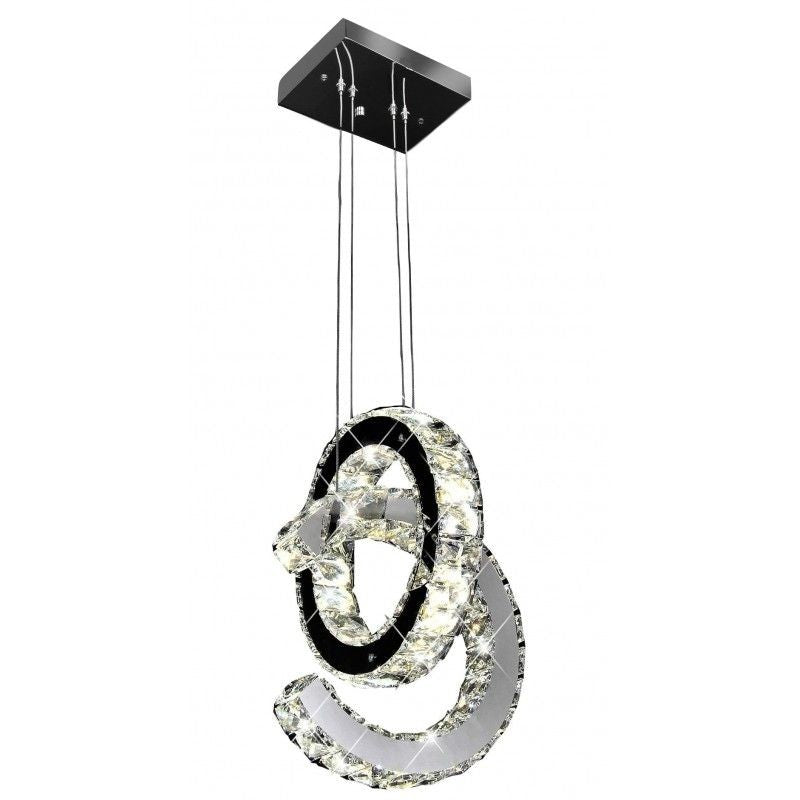 Lustra LED 50W Cristal Codex Telecomanda