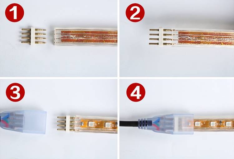 Controller Banda LED RGB 220V Telecomanda IR