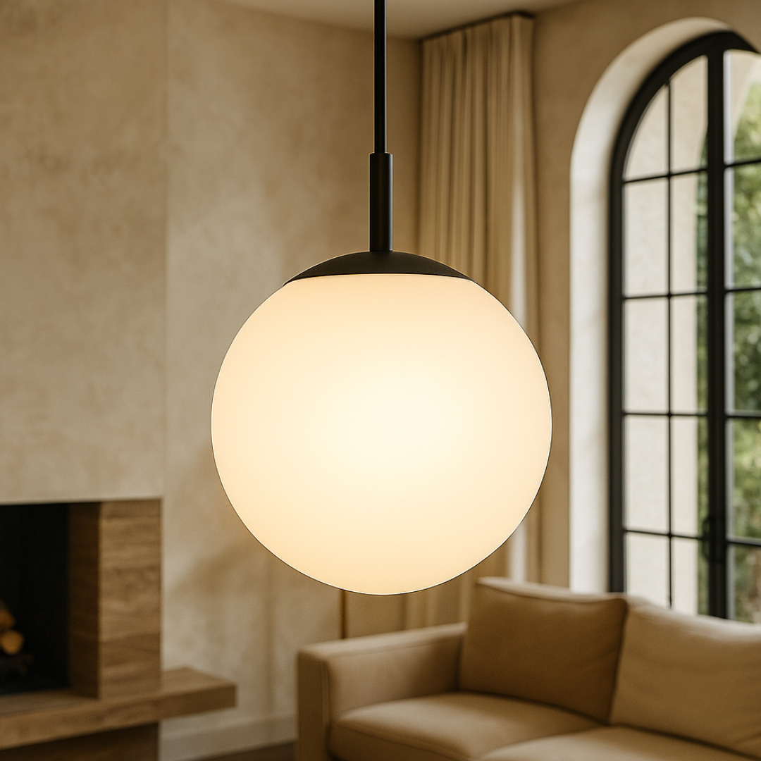 Pendul Abajur Mat Black