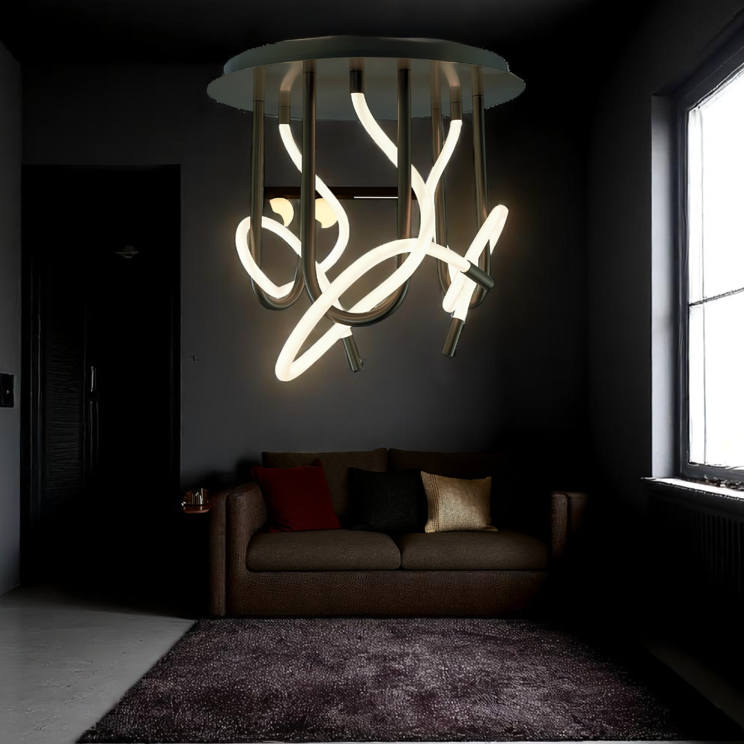 Lustra LED SUFITOWA 3 Functii Echivalent 400W