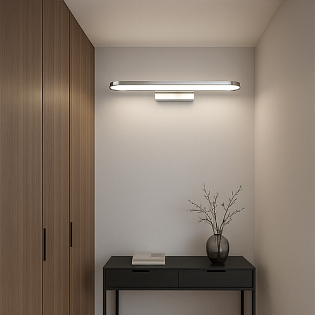 Aplica LED Baie IP44 cu Buton GIANNI Crom Echivalent 250W