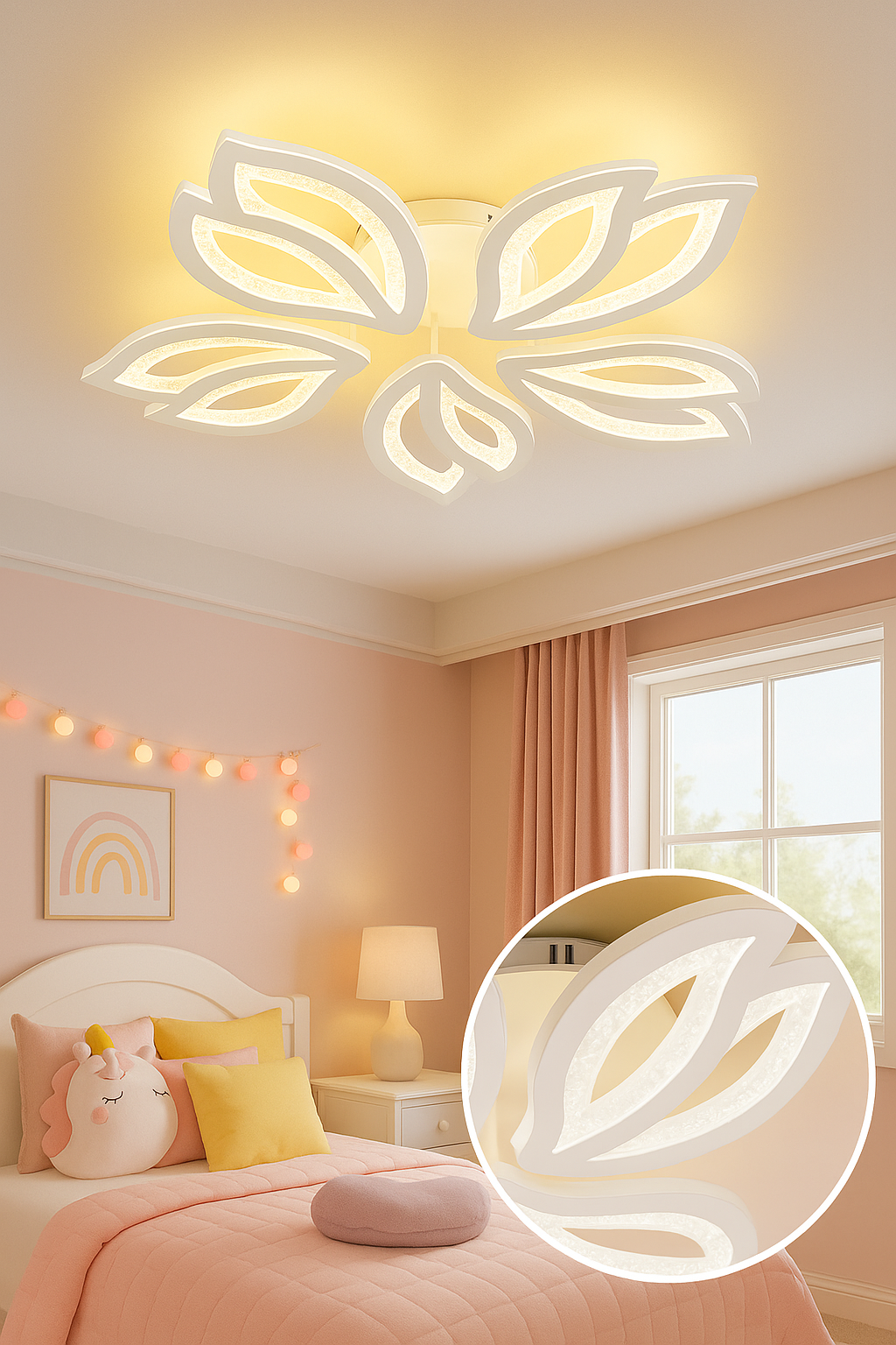 Lustra LED Anemone Bubbles Echivalent 500W Telecomanda