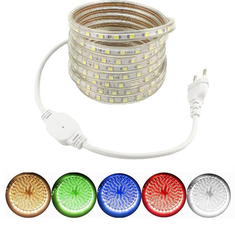 Kit Complet Banda LED 5050 1 Rand 220V - 14W/ML