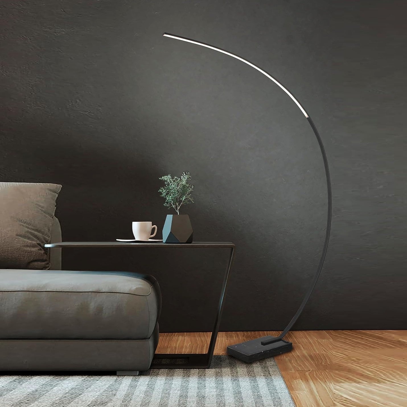 Lampadar LED PREMIUM 180cm BANGKOK Black