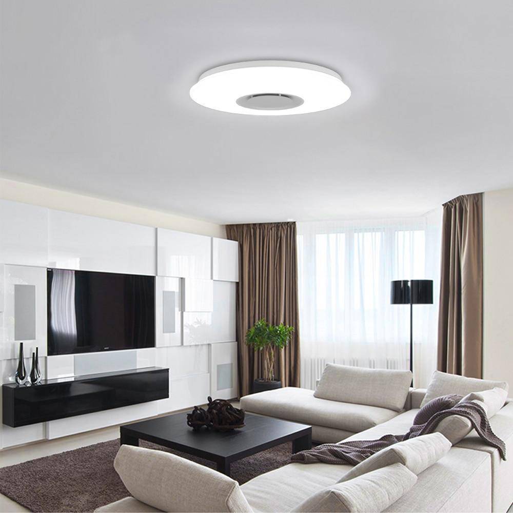 Plafoniera LED SMART 30W RGBW, Bluetooth si Telecomanda Echivalent 300W