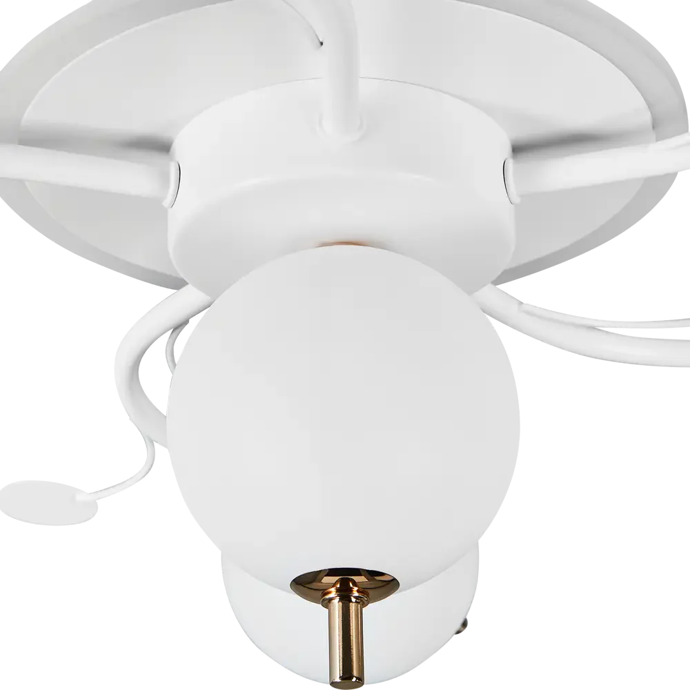 Lustra LED PROP 5+1 WHITE Echivalent 500W