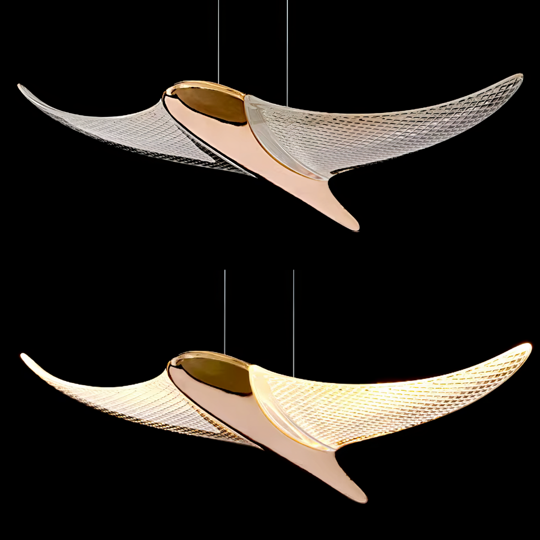 Lustra LED Luxury Golden Seagull