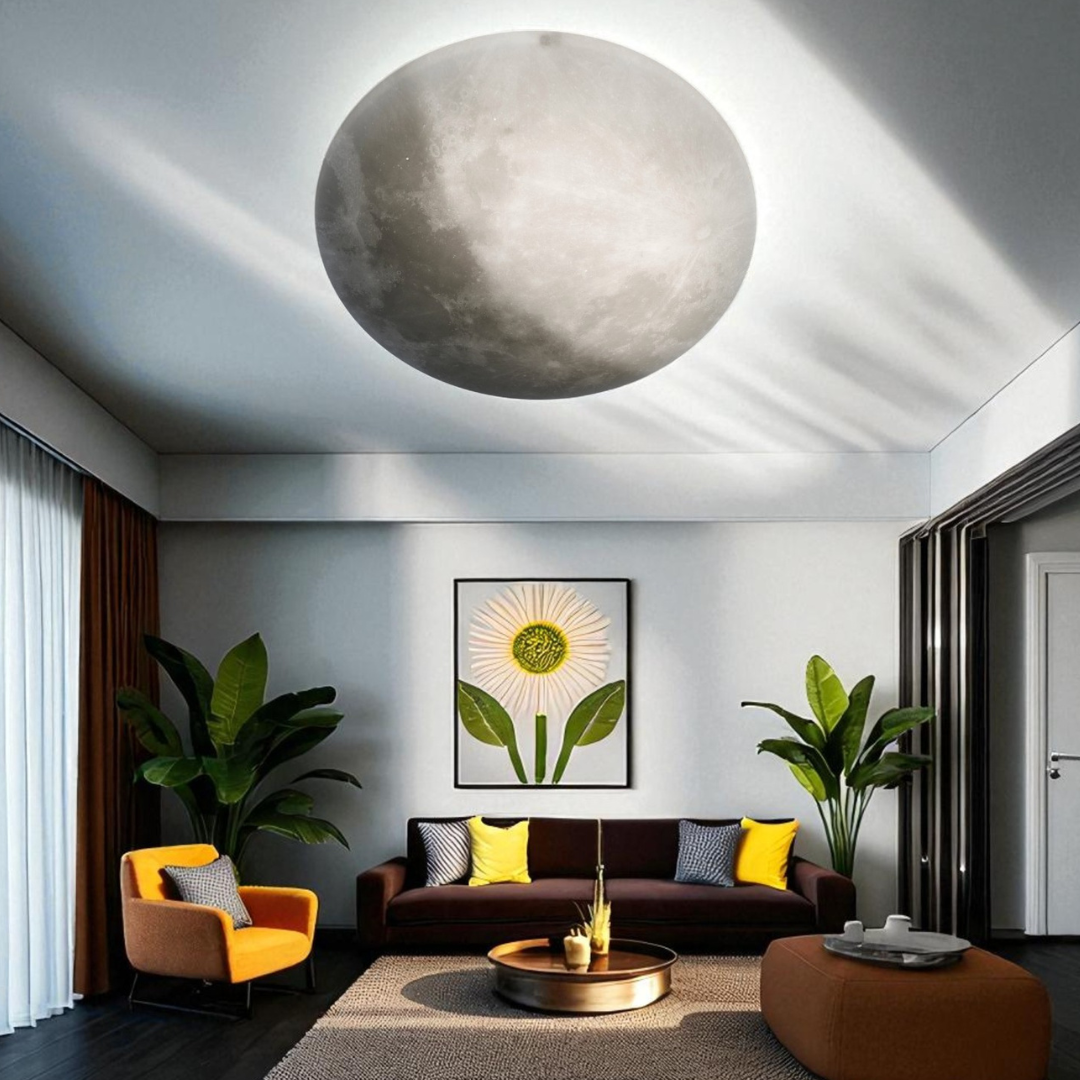 Plafoniera LED 40W 60CM LUNAR Delight cu Telecomanda