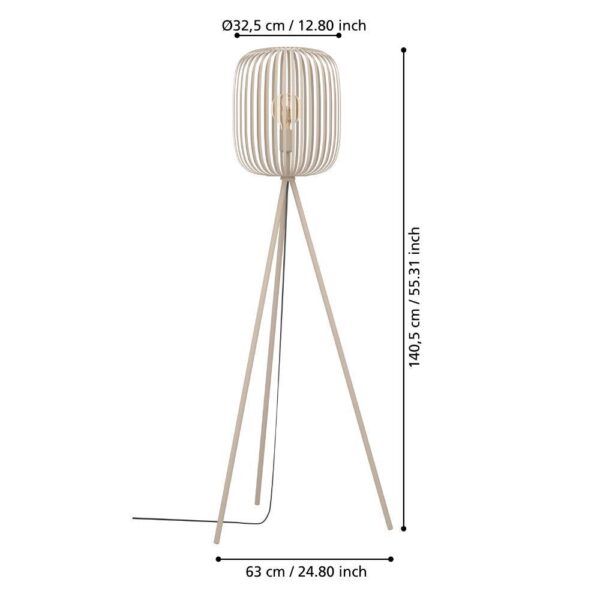 Lampadar ROMAZZINA Sand 140CM