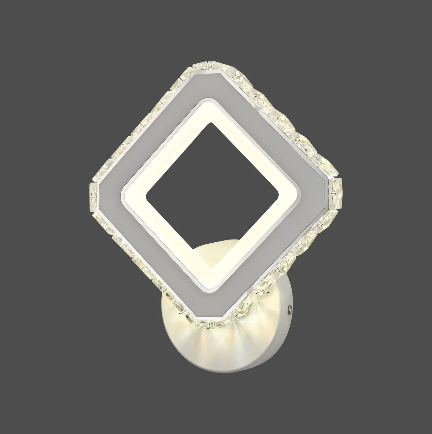 Aplica LED 26W DIAMOND Cristal White