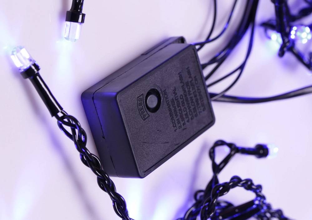 Instalatie LED Perdea Turturi 143 LED-uri Hexagon 5x0.6m fir negru Diverse Culori