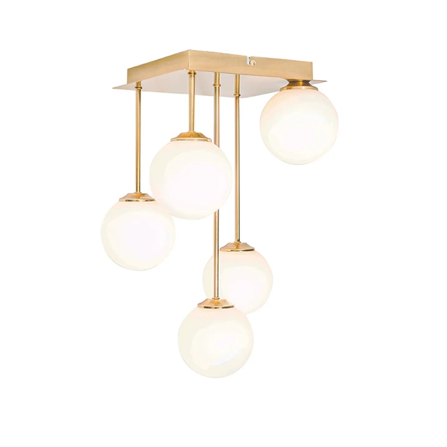 Lustra Abajur Mat Mini Serelys GOLD 5XG9