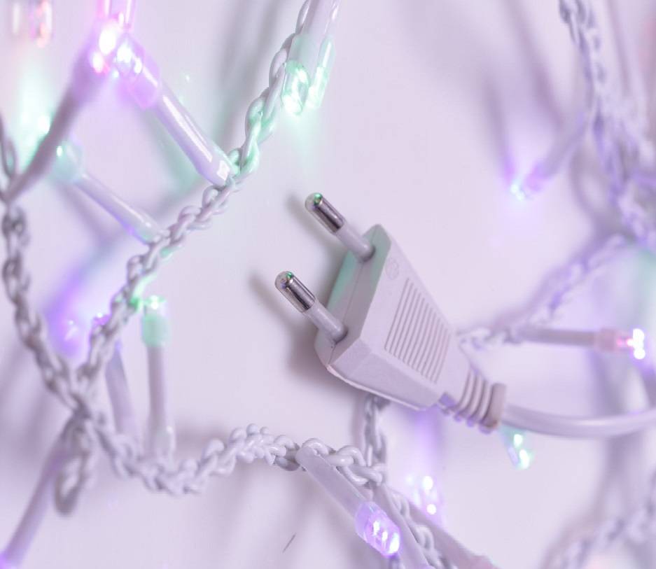 Instalatie LED Perdea Ploaie FLASH 240 LED-uri 5x1m Fir Alb Diverse Culori