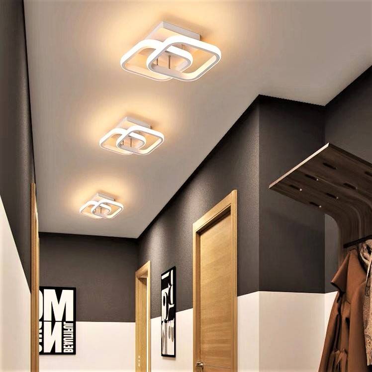 Lustra LED 32W TWO SQUARE Echivalent 200W