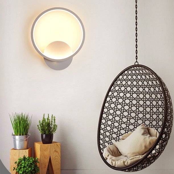 Aplica LED 28W ROUND Alba Slim 3 Functii