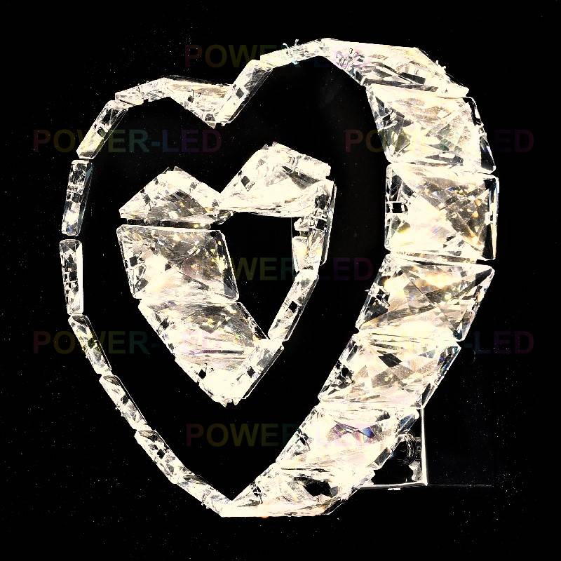 Aplica LED 12W Cristal HART