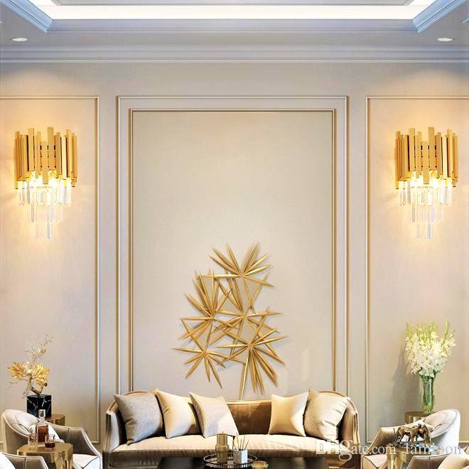 Aplica Perete Cristal GLORY Aurie