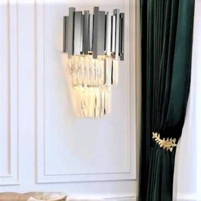 Aplica Perete Cristal GLORY Silver