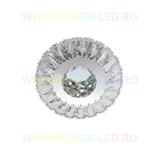 Aplica LED 56W Rotunda Cristal