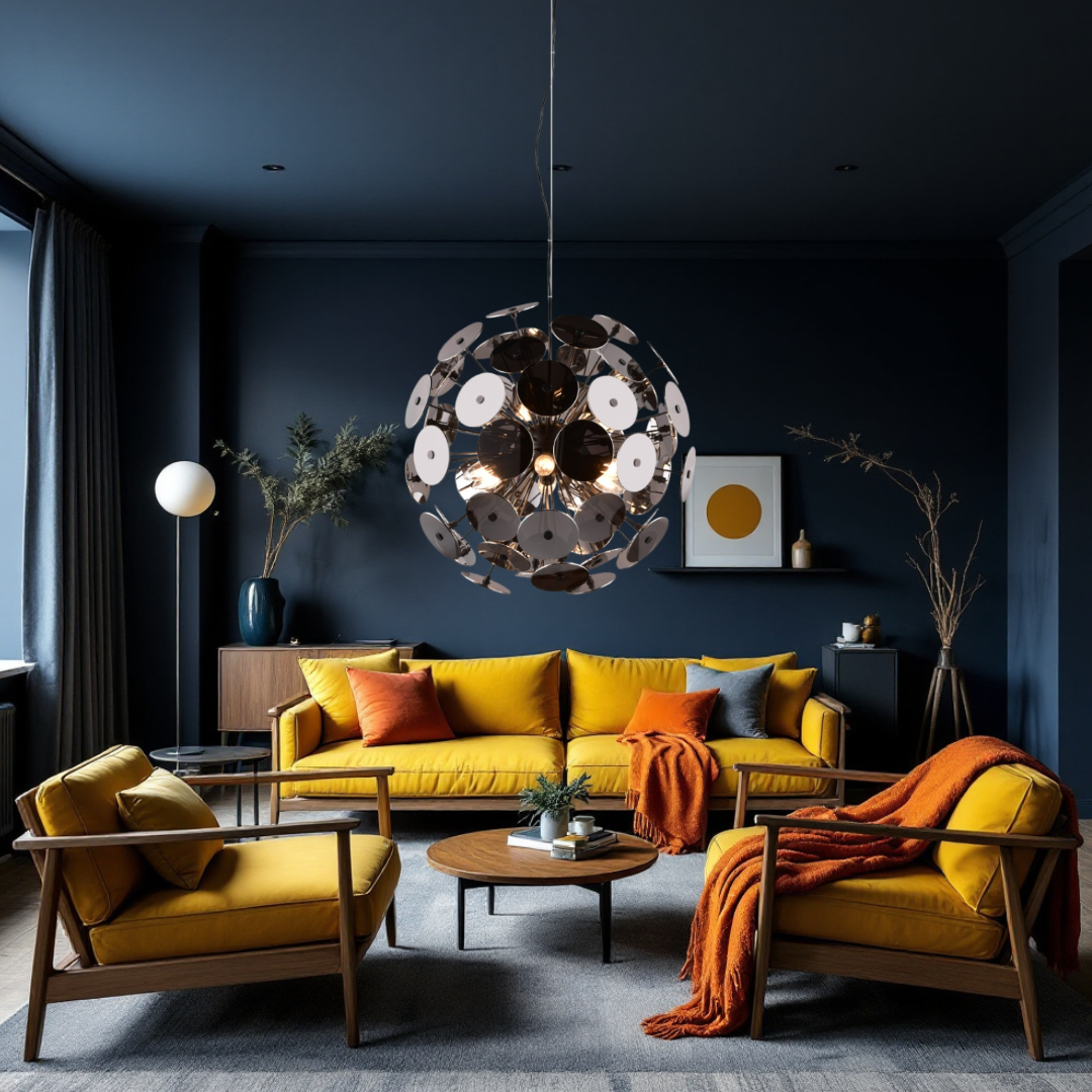 Lustra Suspendata Luxury DISCALGO Black