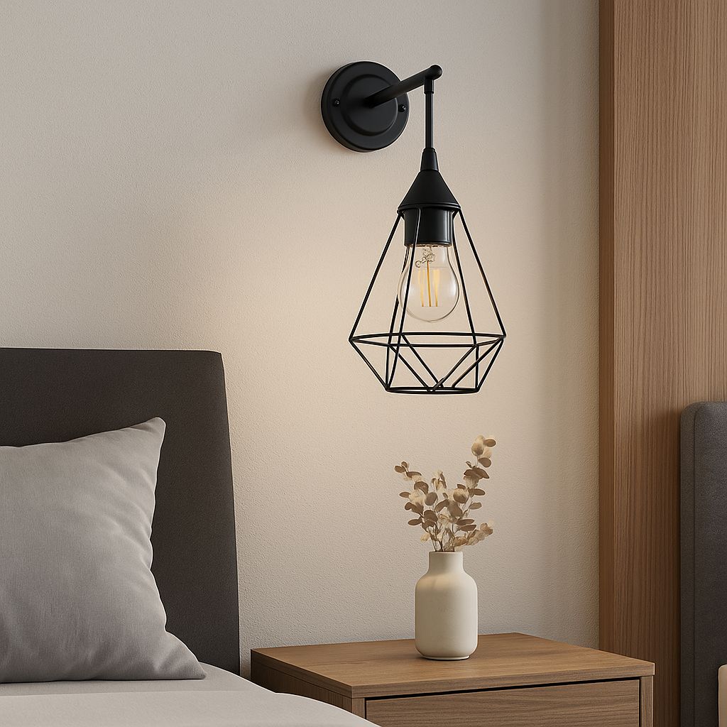 Aplica TARBES Black 37CM Eglo