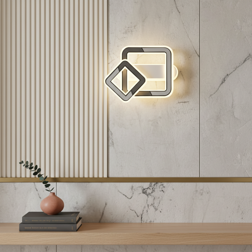 Aplica LED Square VELTRIS Alba Echivalent 300W