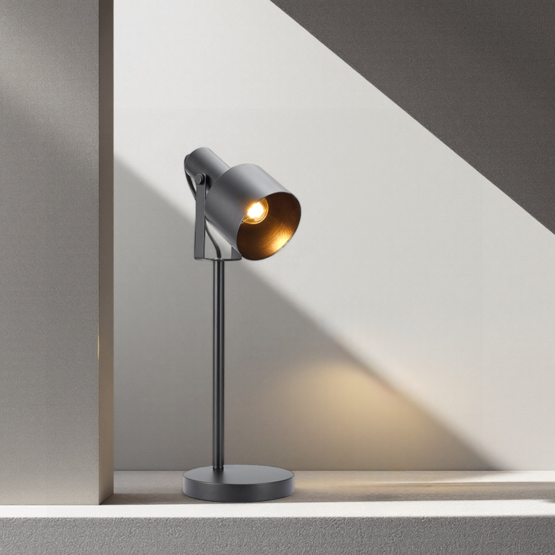 Veioza Moderna cu Bec 1xE27 Arcane Black