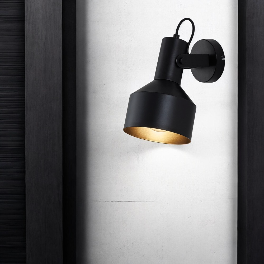 Aplica Moderna Mobila 1xE27 Arcane Black