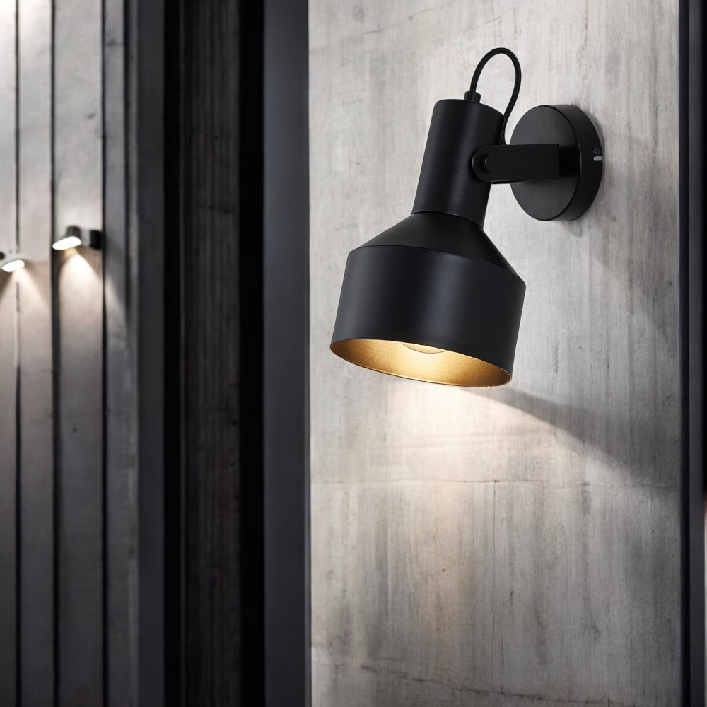 Aplica Moderna Mobila 1xE27 Arcane Black