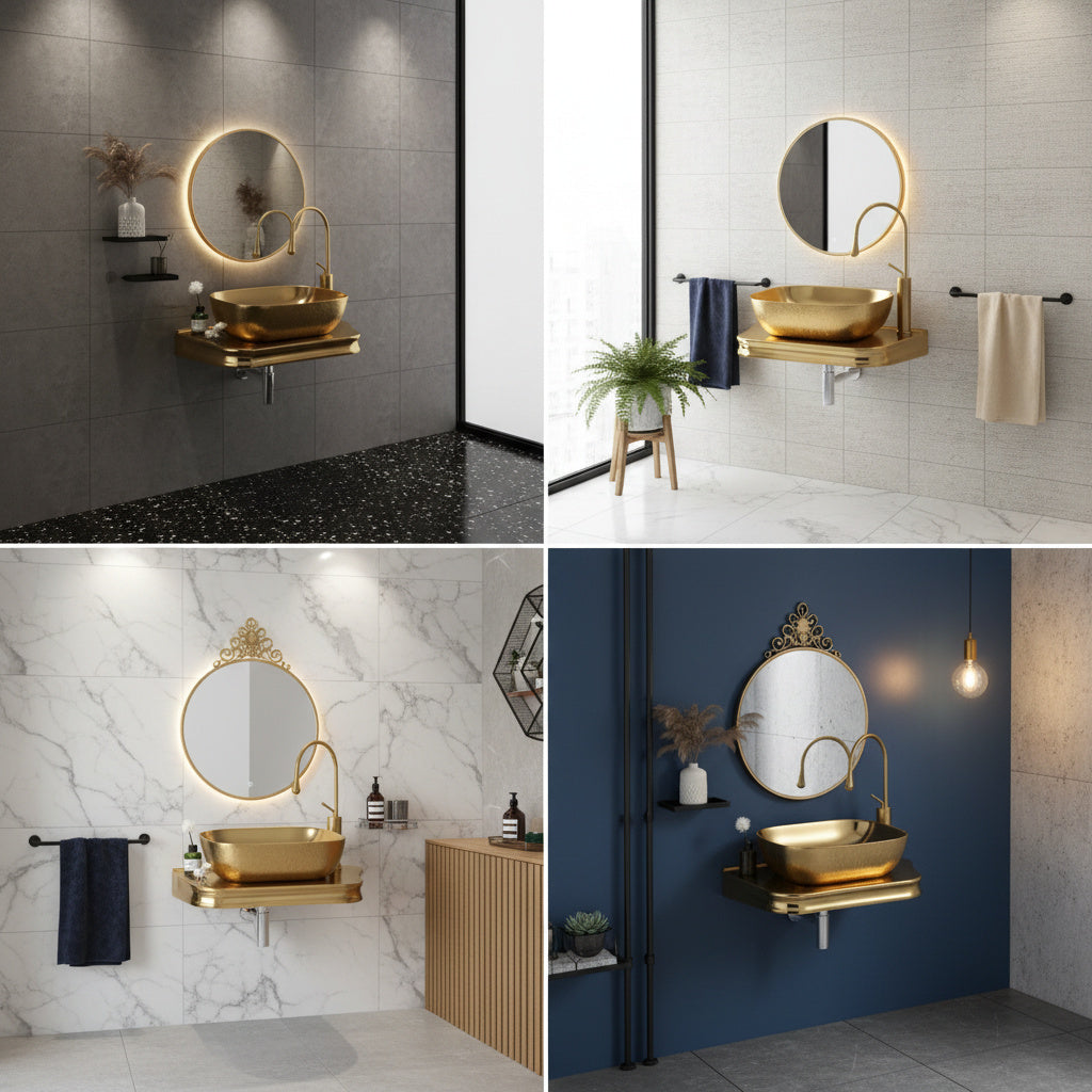 Lavoar Aplicat Premium Line 65.5X37CM