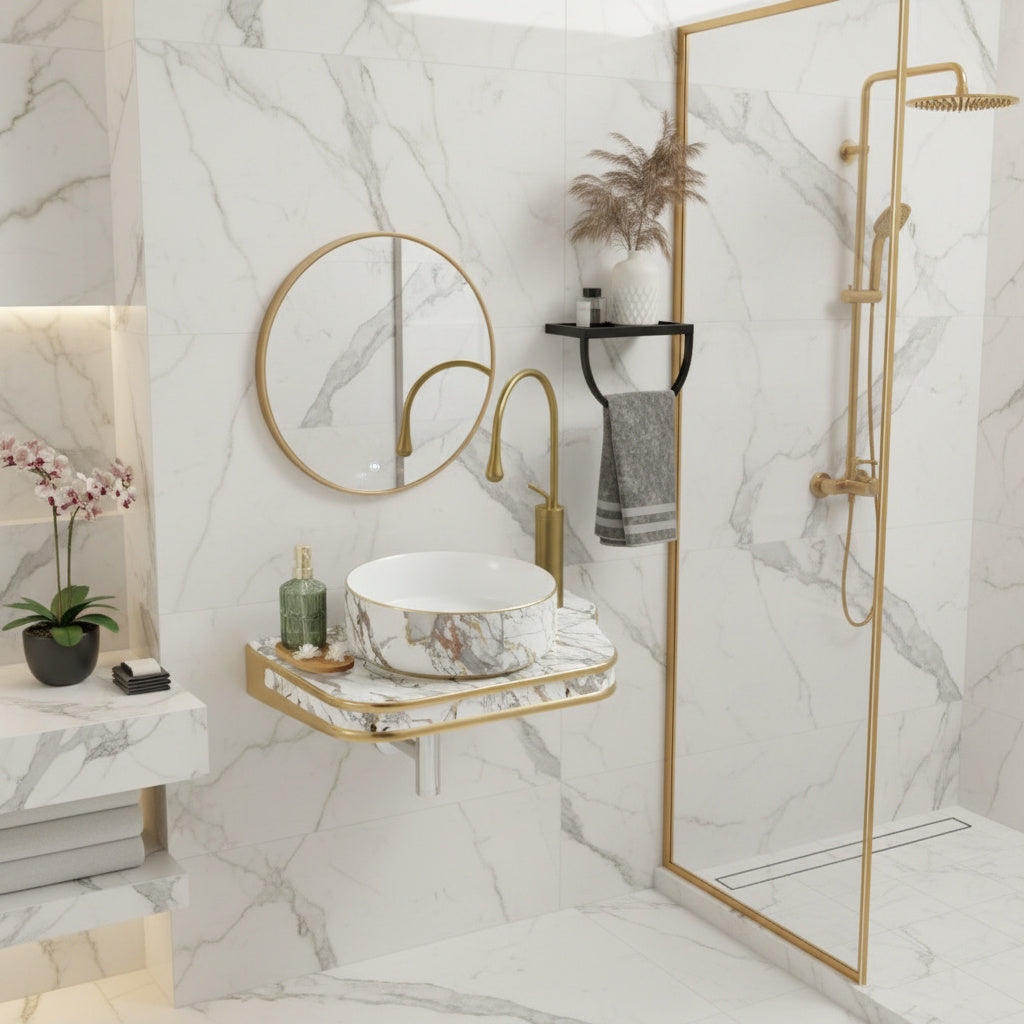 Lavoar Aplicat Premium Line Pandora 65.5X37CM