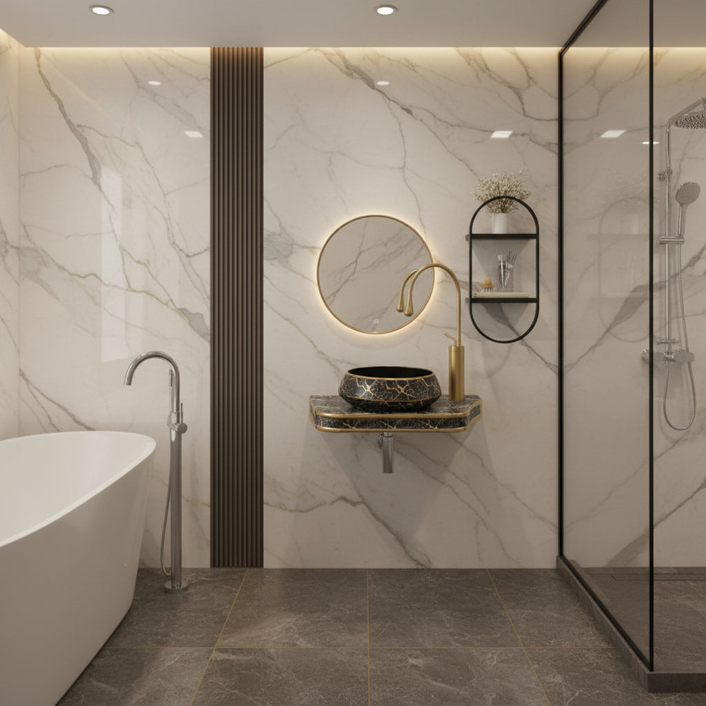 Lavoar Aplicat Premium Line Lion 65.5X37CM