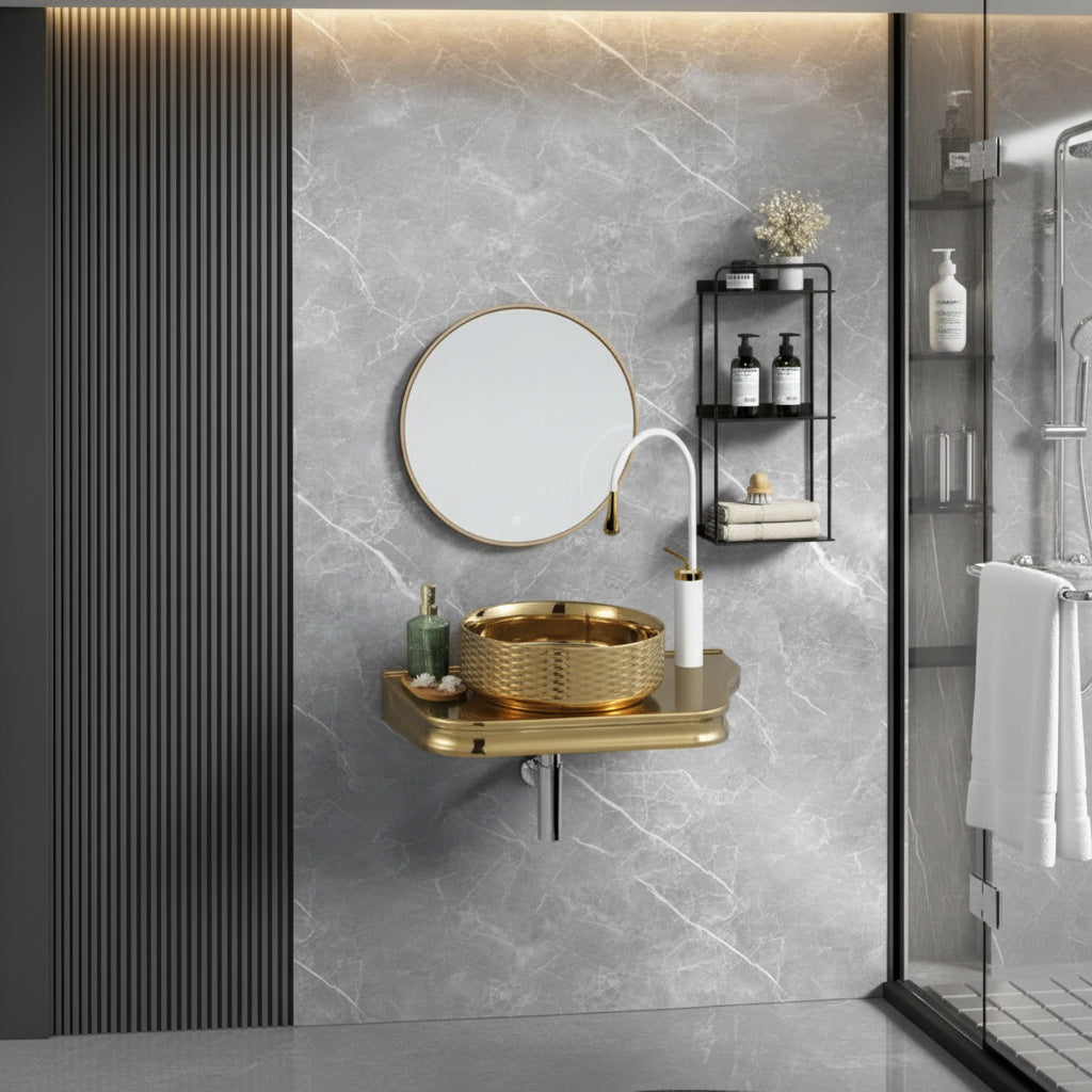 Lavoar Aplicat Premium Line Lingou 65.5X37CM