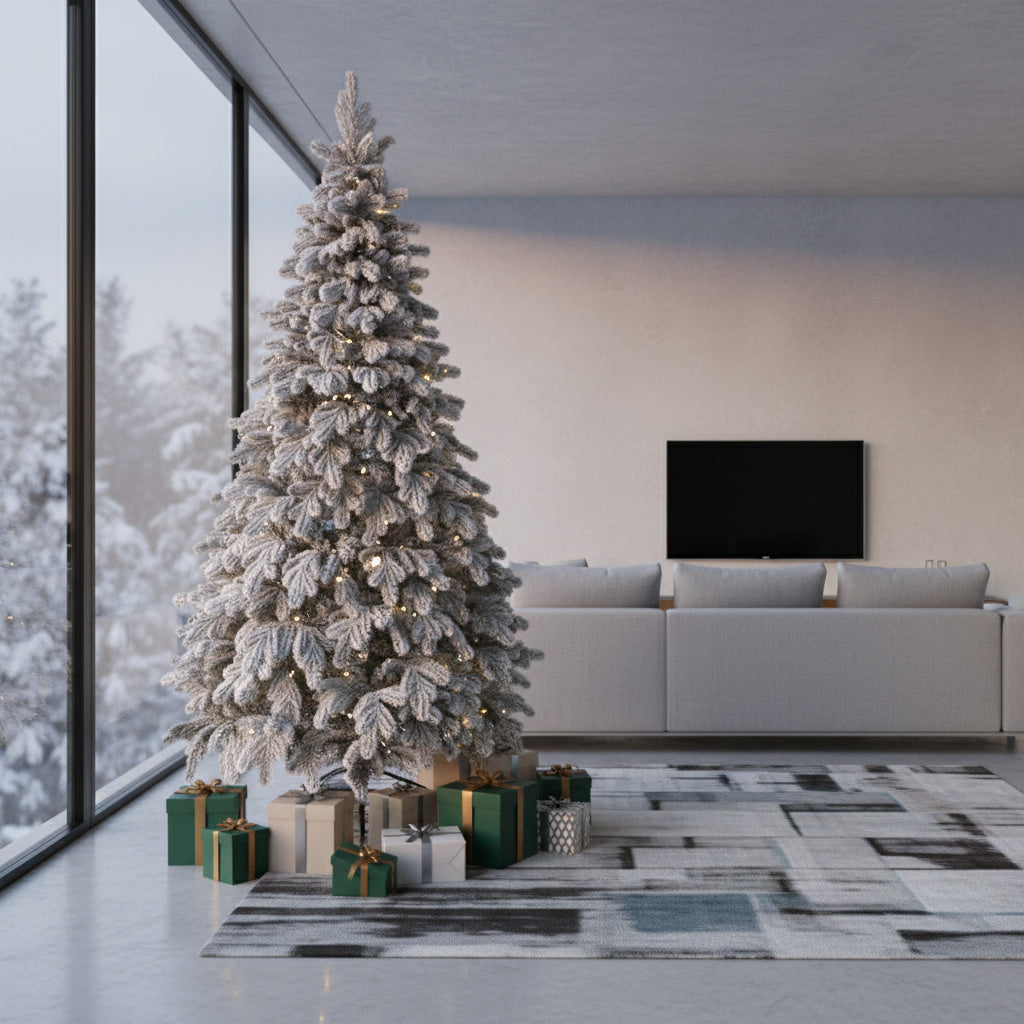 Brad Artificial de Craciun 2D + 3D ATLAS SNOW Ramuri Ninse