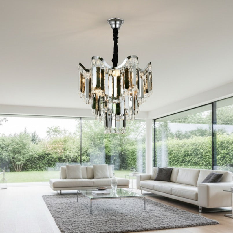 Candelabru Mini MEMBA Silver Ø45CM