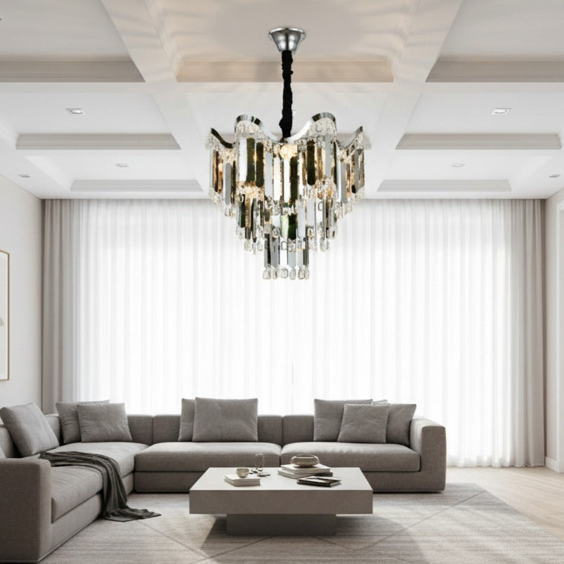 Candelabru Mini MEMBA Silver Ø45CM